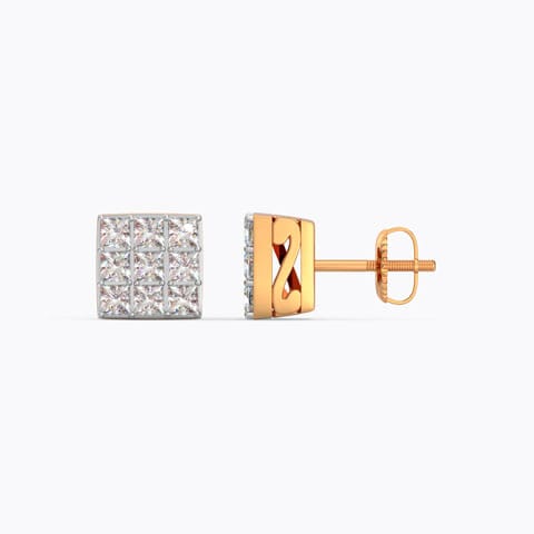 Classic Quad Diamond Stud Earrings Classic Quad Diamond Stud Earrings