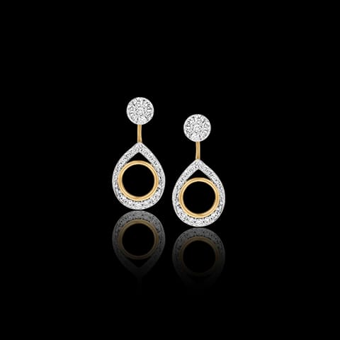 Maria Convertible Diamond Drop Earrings Maria Convertible Diamond Drop Earrings