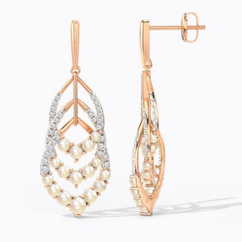 Chasse Pearl Drop Earrings Chasse Pearl Drop Earrings