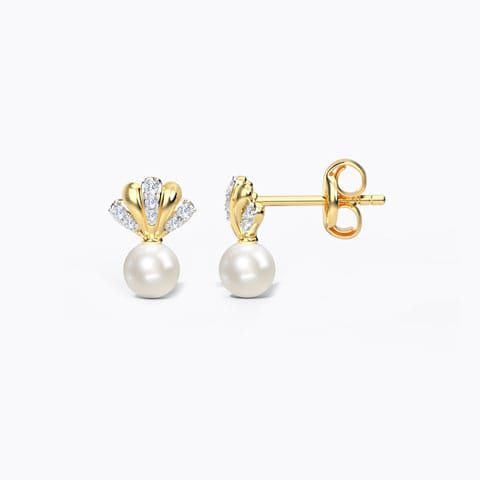 Streak Pearl Stud Earrings Streak Pearl Stud Earrings
