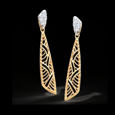 Shanaya Diamond Drop Earrings Shanaya Diamond Drop Earrings