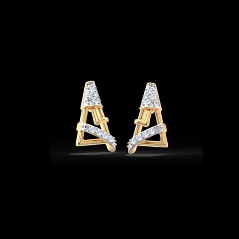 Stark Diamond Stud Earrings