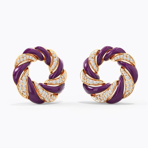 Lumina Diamond Stud Earrings