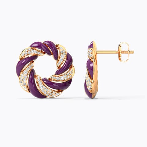 Lumina Diamond Stud Earrings