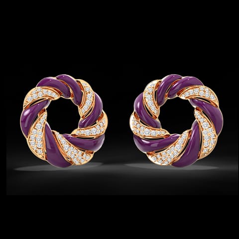 Lumina Diamond Stud Earrings