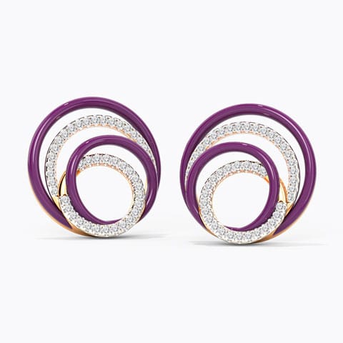 Amira Diamond Stud Earrings Amira Diamond Stud Earrings