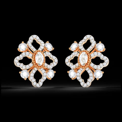 Caroline Gemstone Stud Earrings