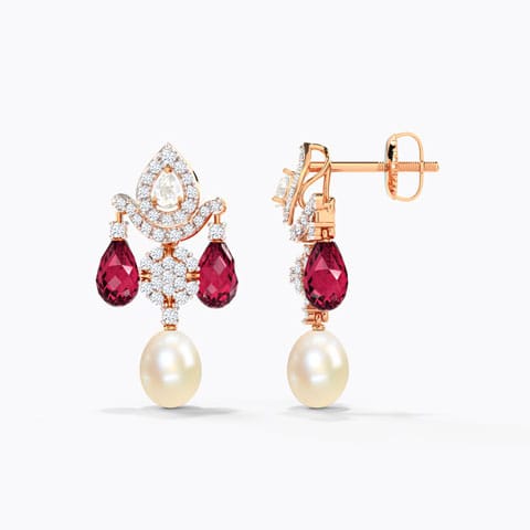 Helena Gemstone Drop Earrings Helena Gemstone Drop Earrings