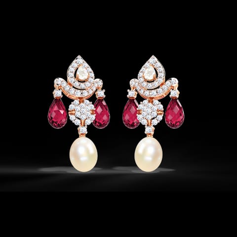 Helena Gemstone Drop Earrings Helena Gemstone Drop Earrings