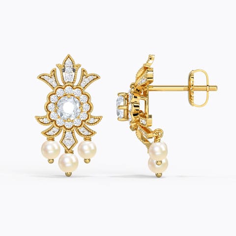 Kamilla Pearl Drop Earrings Kamilla Pearl Drop Earrings
