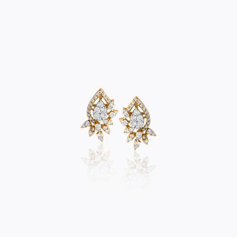 Dazzle Pear Diamond Stud Earrings Dazzle Pear Diamond Stud Earrings