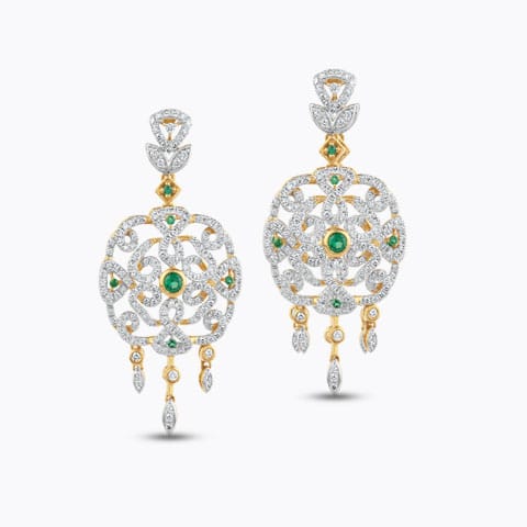Shirin Gemstone Drop Earrings