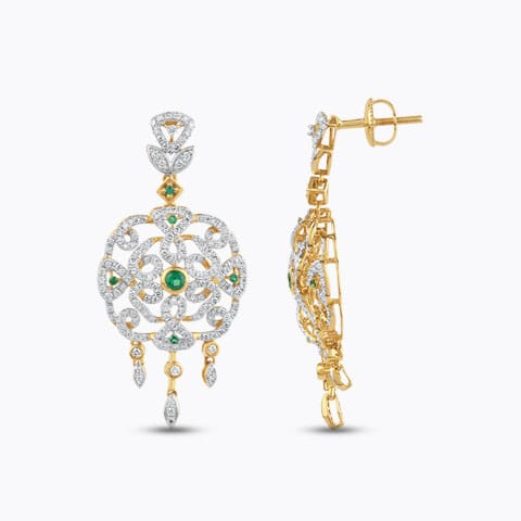 Shirin Gemstone Drop Earrings