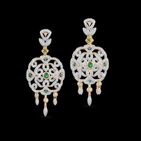 Shirin Gemstone Drop Earrings