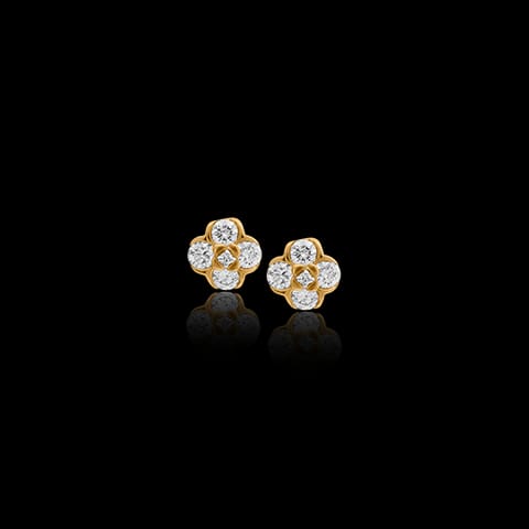 Alina Cute Diamond Stud Earrings Alina Cute Diamond Stud Earrings