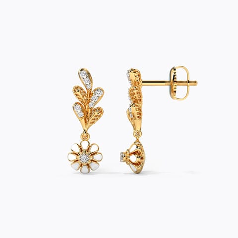 Victory Blossom Diamond Drop Earrings Victory Blossom Diamond Drop Earrings