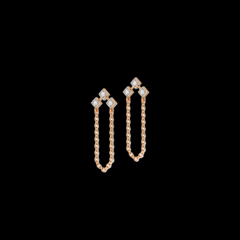 Trine Quad Diamond Drop Earrings Trine Quad Diamond Drop Earrings