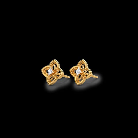 Petite Vine Diamond Stud Earrings Petite Vine Diamond Stud Earrings