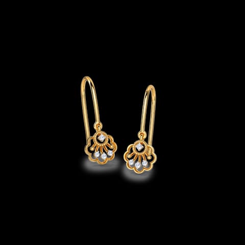 Gleaming Streak Diamond Drop Earrings Gleaming Streak Diamond Drop Earrings