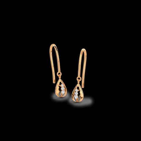 Tri Sparkle Diamond Drop Earrings Tri Sparkle Diamond Drop Earrings