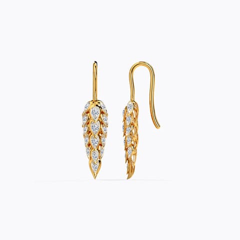 Summery Diamond Drop Earrings