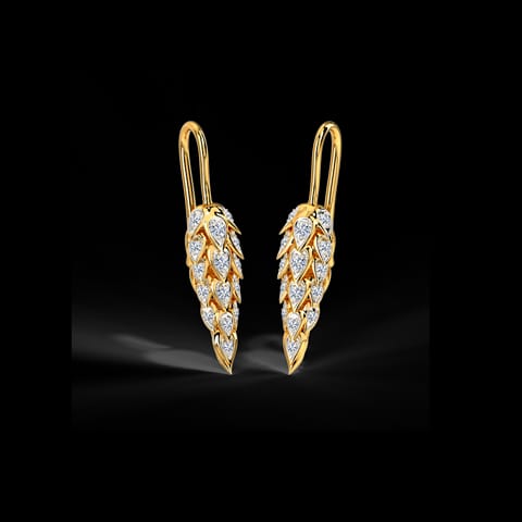 Summery Diamond Drop Earrings