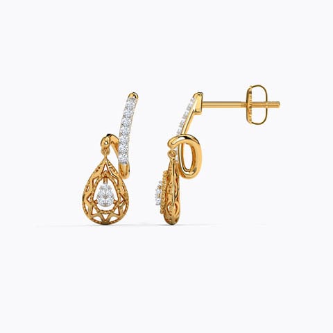 Delightful Diamond Drop Earrings Delightful Diamond Drop Earrings
