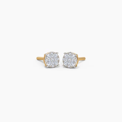 Siria Diamond Stud Earrings