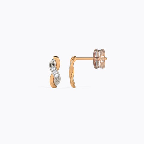 Dazzling Infinity Diamond Stud Earrings Dazzling Infinity Diamond Stud Earrings
