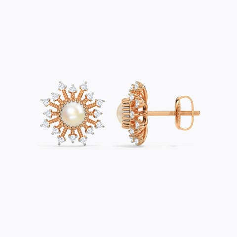 Amala Pearl Stud Earrings Amala Pearl Stud Earrings