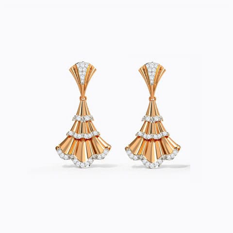Lea Diamond Drop Earrings Lea Diamond Drop Earrings