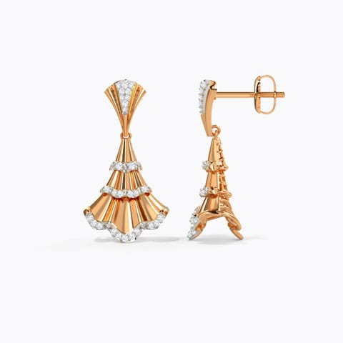 Lea Diamond Drop Earrings Lea Diamond Drop Earrings