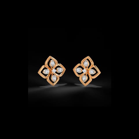Lovely Blossom Diamond Stud Earrings Lovely Blossom Diamond Stud Earrings