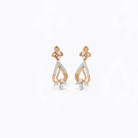 Alinda Diamond Drop Earrings