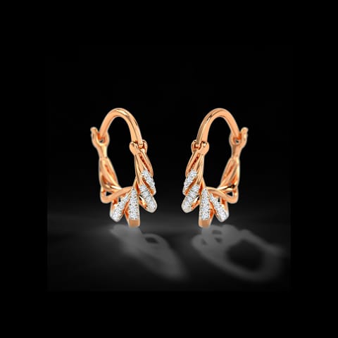 Ana Belen Diamond Hoop Earrings Ana Belen Diamond Hoop Earrings