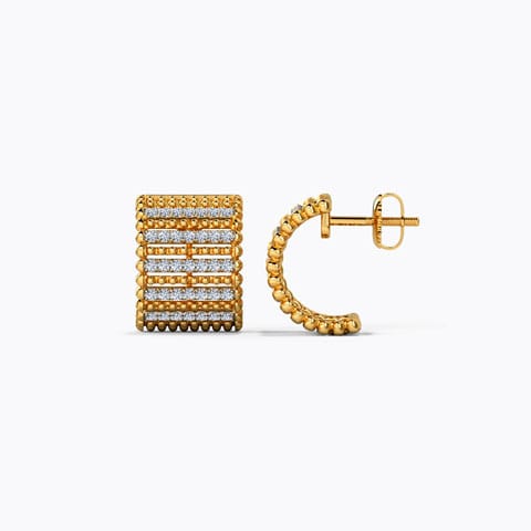 Lindsey Diamond Hoop Earrings Lindsey Diamond Hoop Earrings