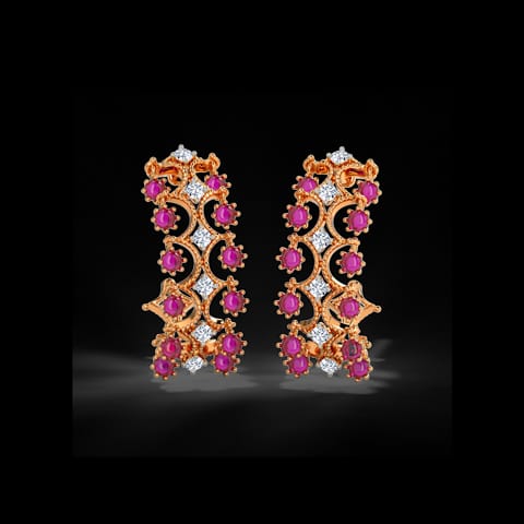 Maeve Diamond Hoop Earrings Maeve Diamond Hoop Earrings