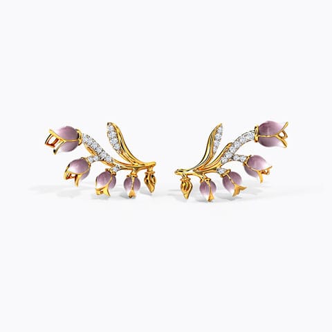 Veronica Tulip Diamond Ear Cuffs Veronica Tulip Diamond Ear Cuffs
