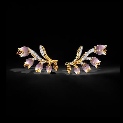 Veronica Tulip Diamond Ear Cuffs Veronica Tulip Diamond Ear Cuffs