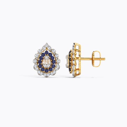 Zila Gemstone Stud Earrings