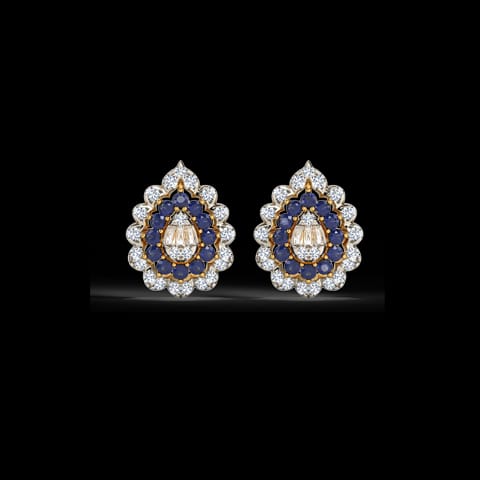 Zila Gemstone Stud Earrings