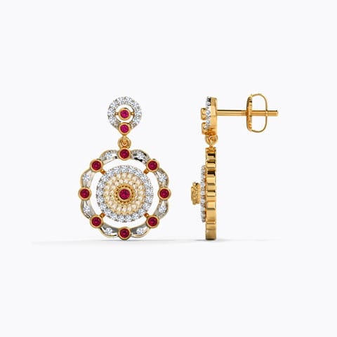 Niaz Diamond Drop Earrings