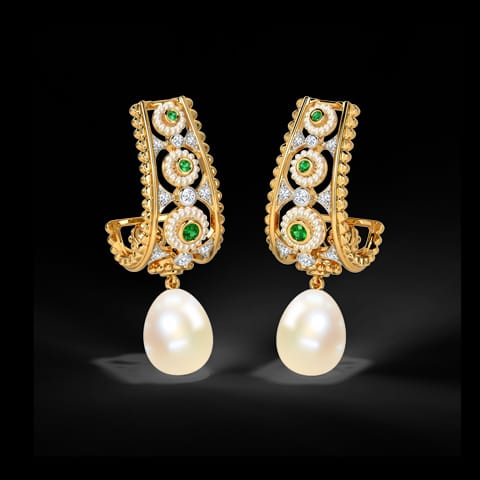 Yasiman Diamond Drop Earrings