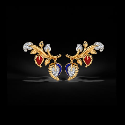 Kerria Diamond Ear Cuffs Kerria Diamond Ear Cuffs