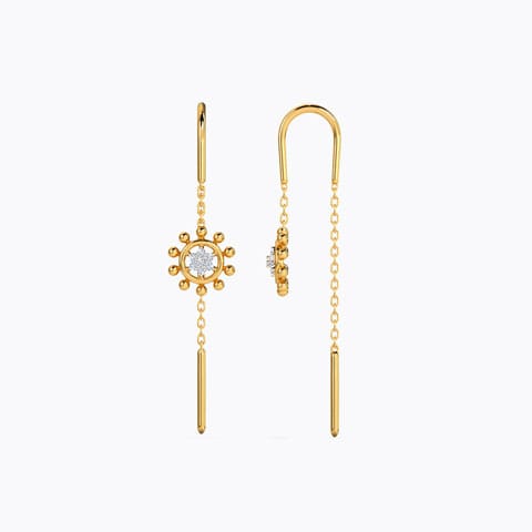 Glory Diamond Sui Dhaga Earrings Glory Diamond Sui Dhaga Earrings