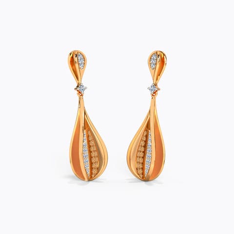 Emalia Diamond Drop Earrings