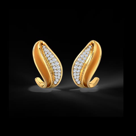 Elsbeth Diamond Hoop Earrings Elsbeth Diamond Hoop Earrings