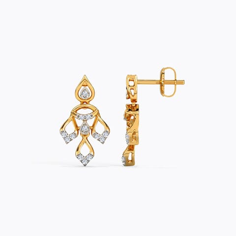 Ishaniya Diamond Drop Earrings Ishaniya Diamond Drop Earrings