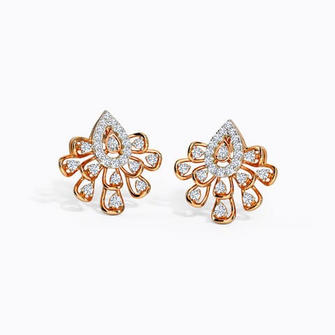 Noore Diamond Stud Earrings Noore Diamond Stud Earrings
