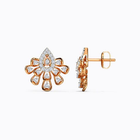 Noore Diamond Stud Earrings Noore Diamond Stud Earrings